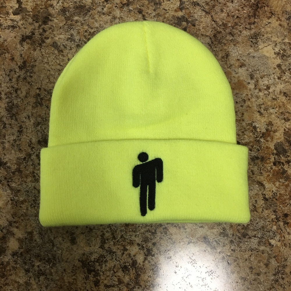 Billie Eilish Yellow beanie